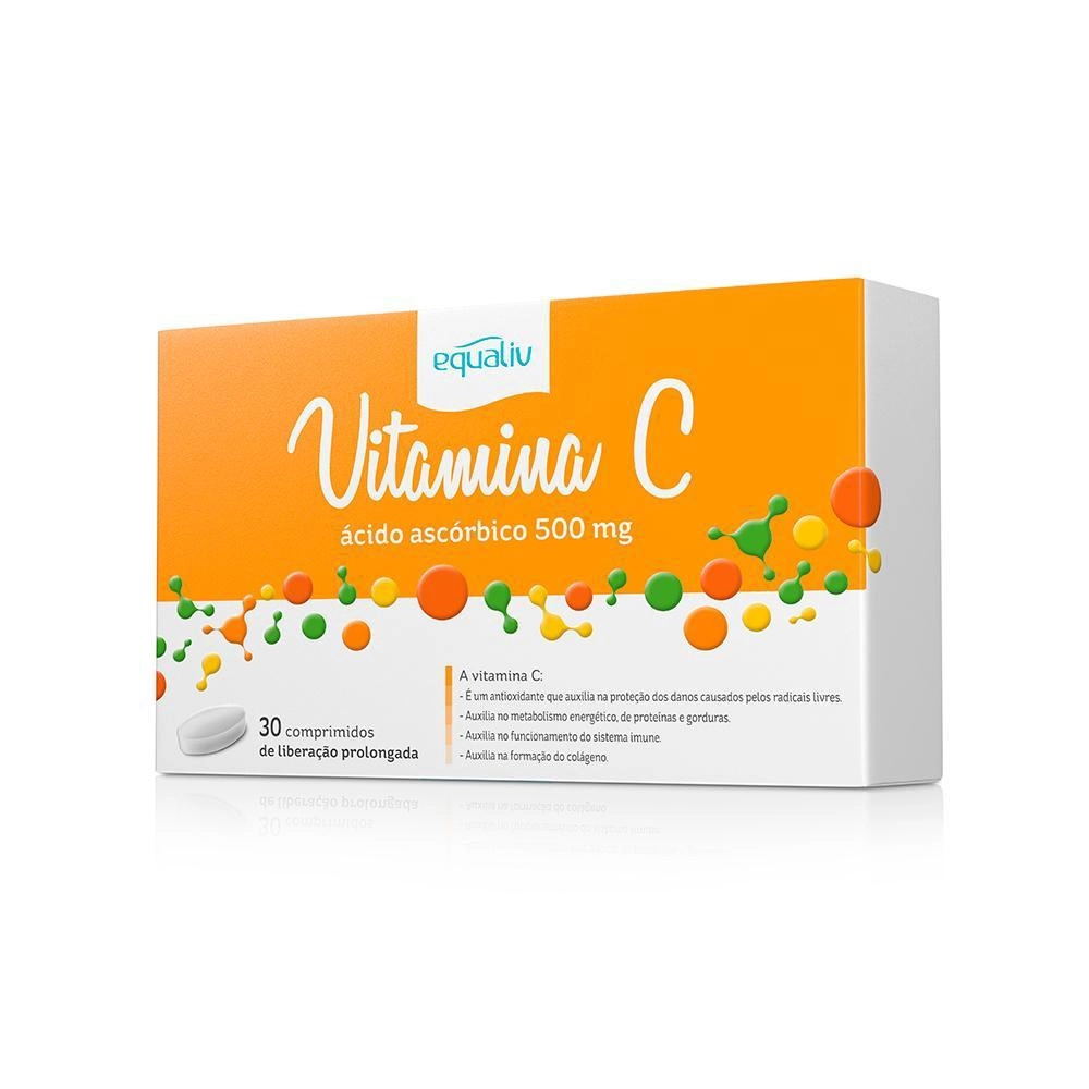 Read more about the article Vitamina C Ácido Ascórbico 500mg 30 Comprimidos Equaliv