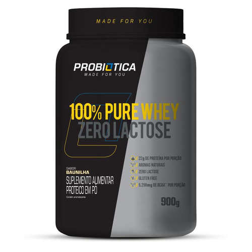 Read more about the article 100% Pure Whey Zero Lactose 900g – Probiotica