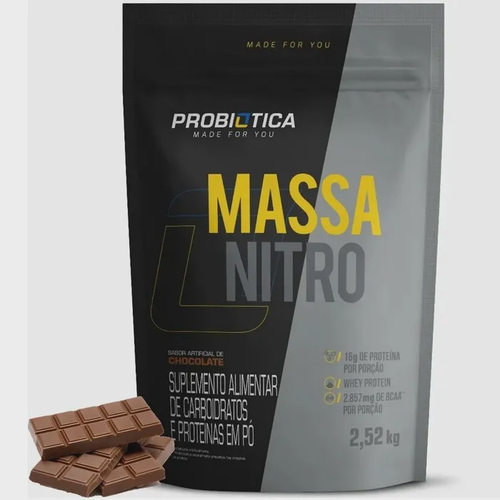 Read more about the article Hipercalórico Massa Nitro (2,5kg) – Probiotica