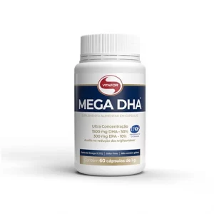 Omega 3 Mega Dha 60 Cápsulas Vitafor