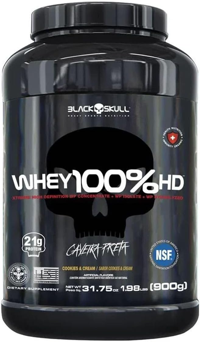 Read more about the article WHEY 100% HD 900G Black Skull