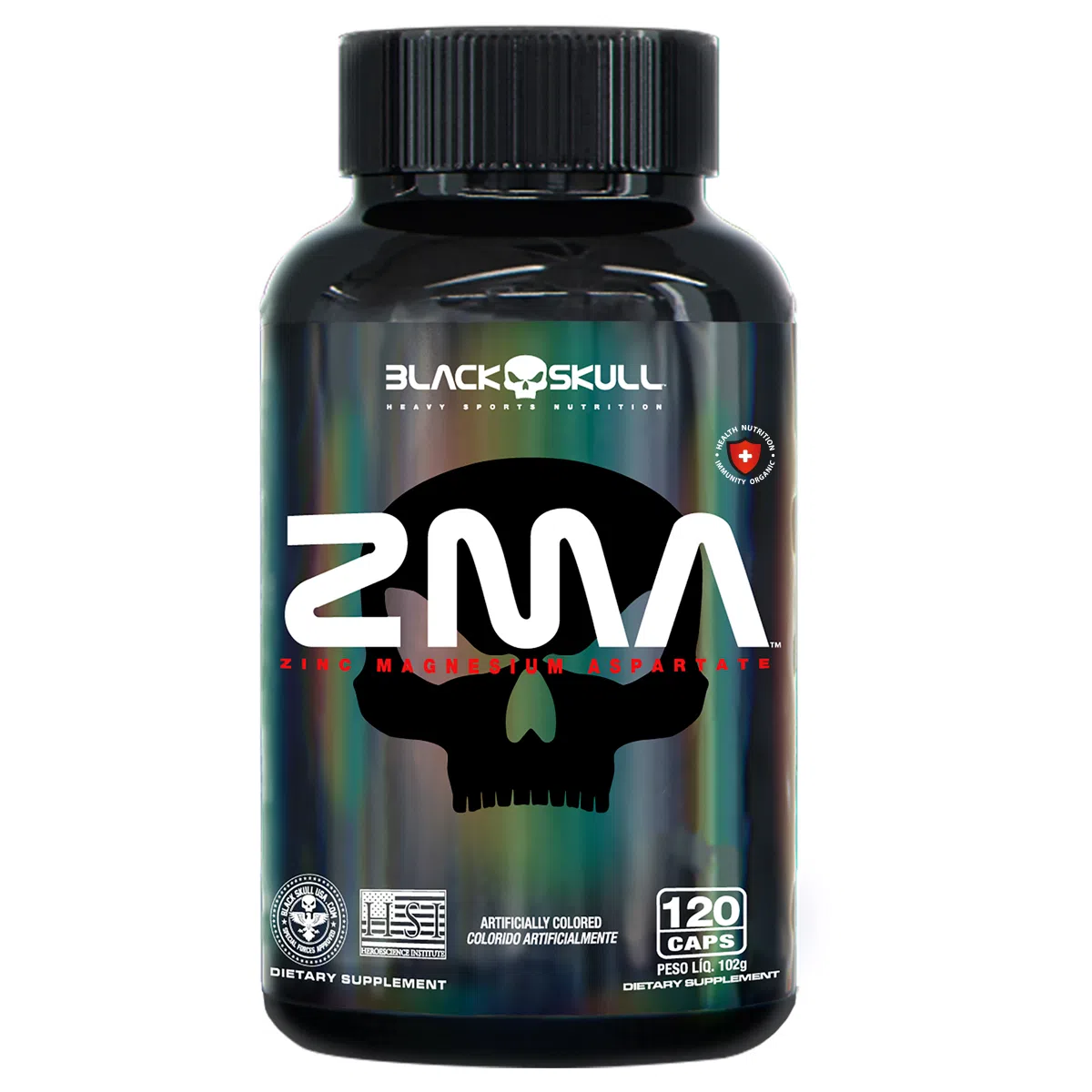 Read more about the article ZMA BLACK SKULL – 120 CÁPS
