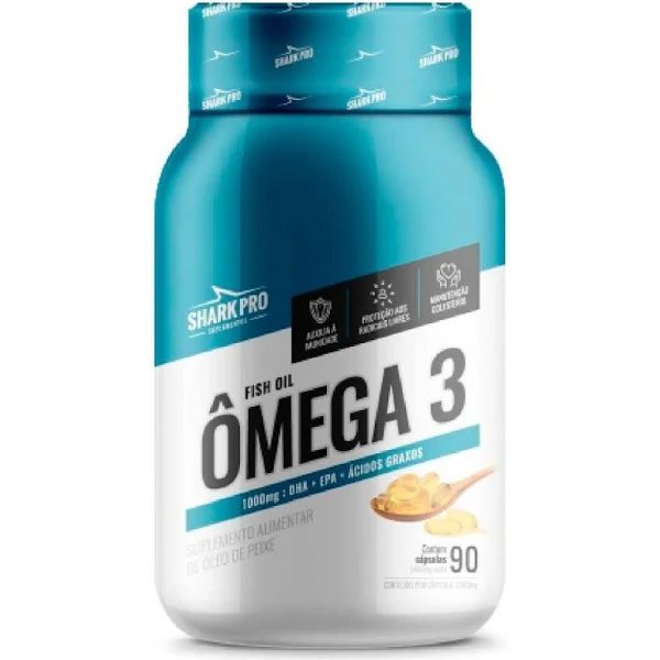Read more about the article ÔMEGA 3 1000MG – SHARK PRO  90 Cáps