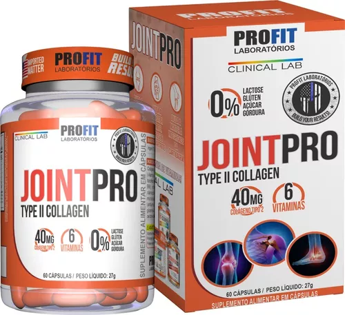 Read more about the article COLÁGENO TIPO II JOINTPRO 60 CÁPSULAS – PROFIT